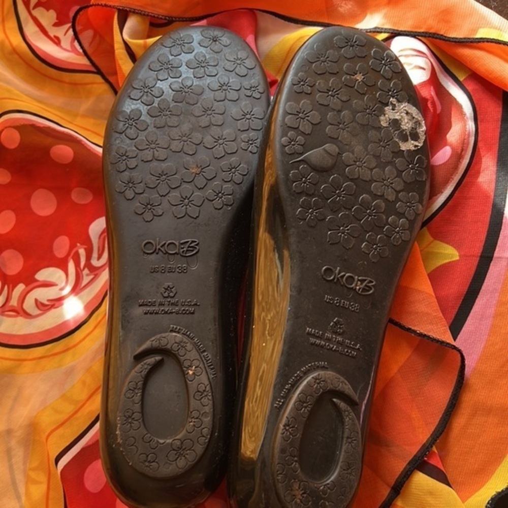 Oka B flat‎ ballet slip on rubber size US 8 EU 38 - Picture 9 of 11